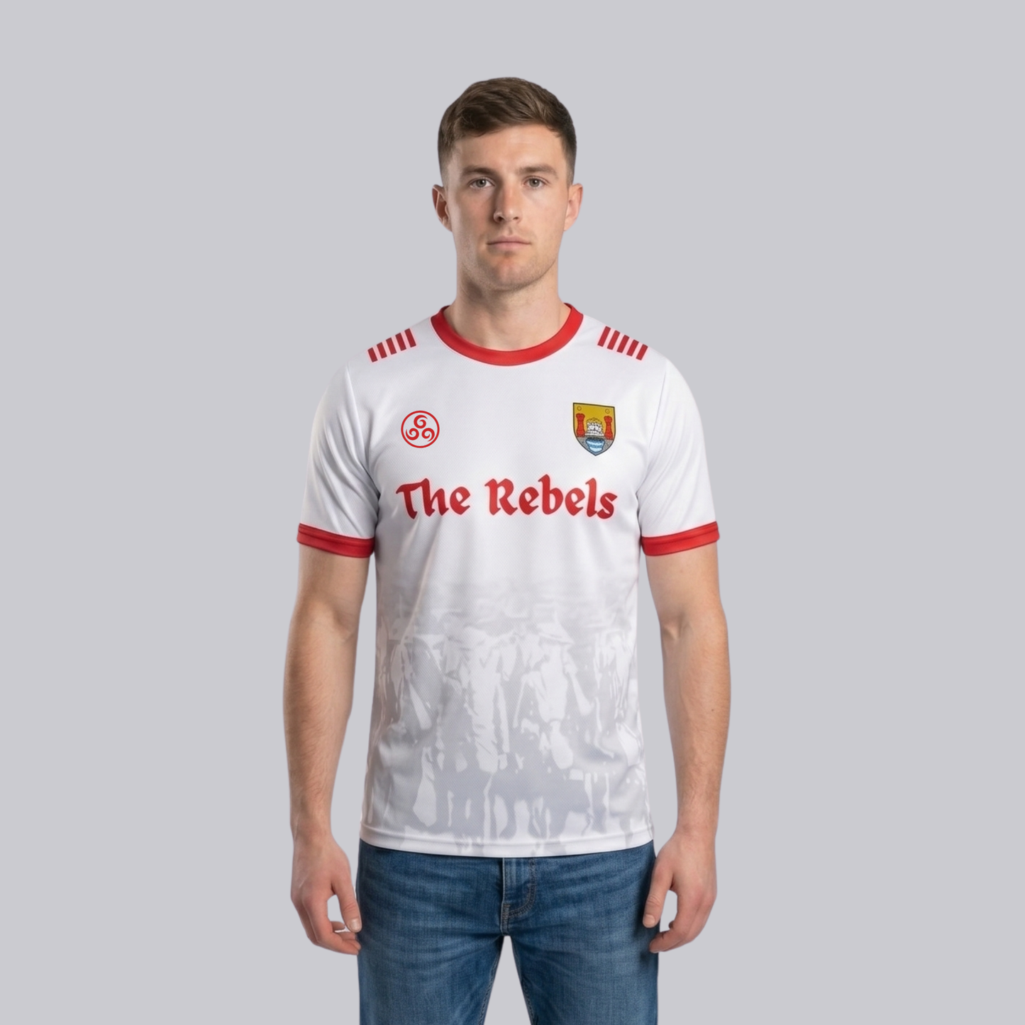 Cork “The Rebels” White Jersey – 2026 Cork Training Jersey