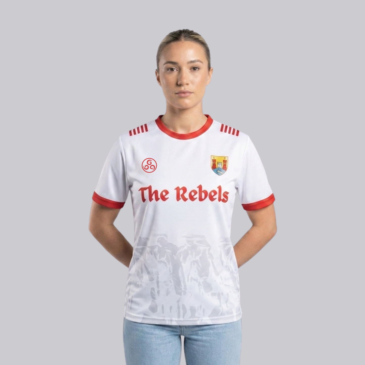 Cork “The Rebels” White Jersey – 2026 Cork Training Jersey