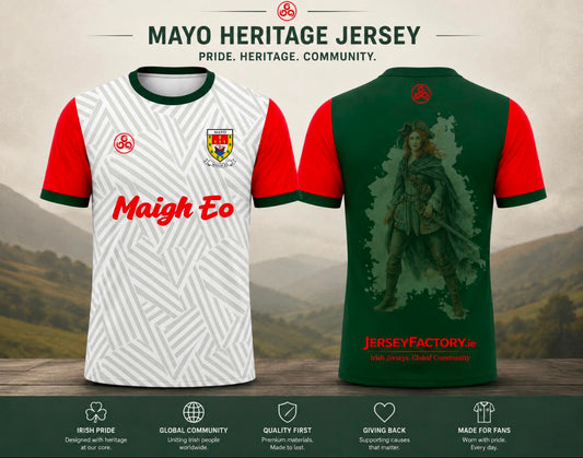 Mayo Supporters Jersey - All Ireland Delivery Guaranteed