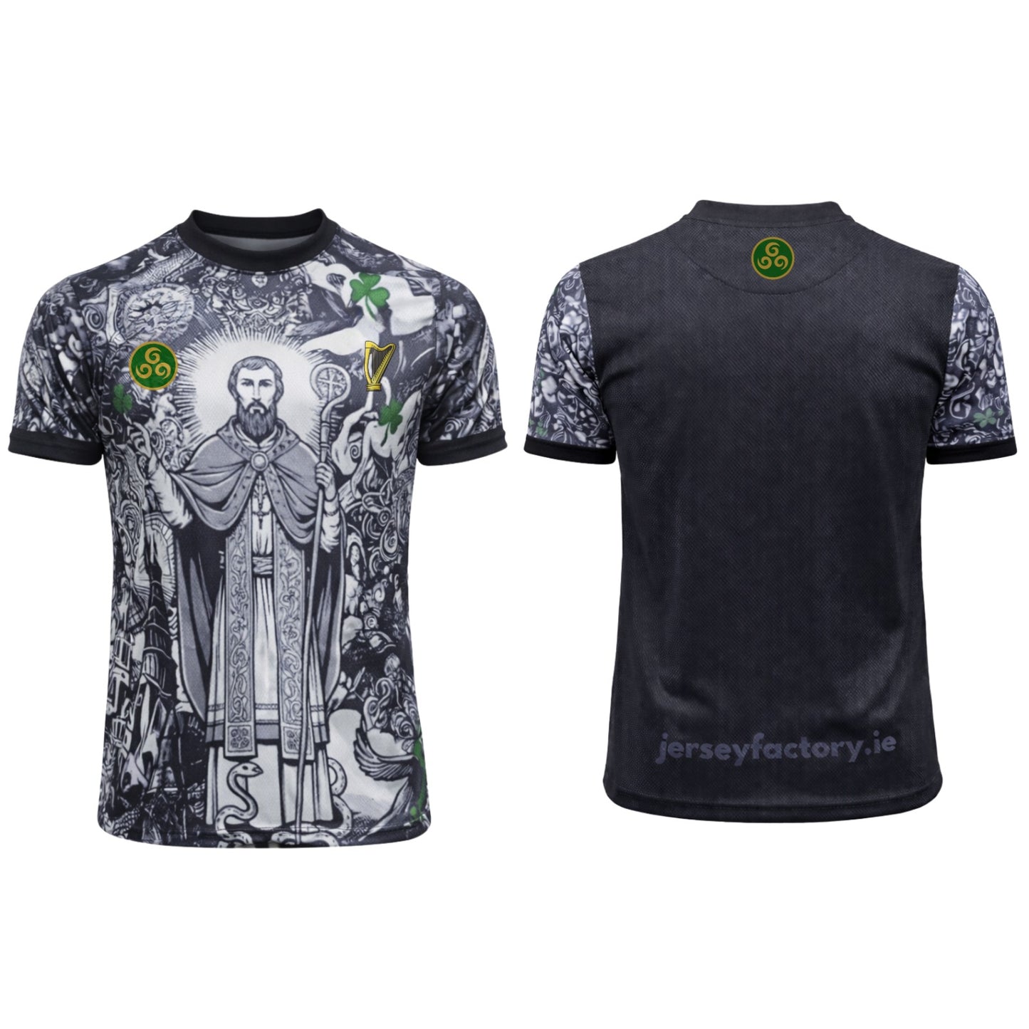 Saint Patrick Jersey - Black