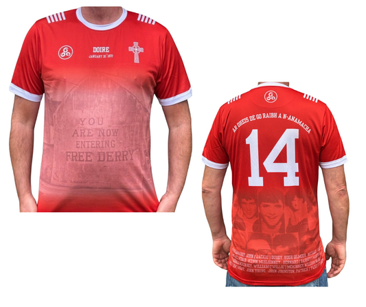 Bloody Sunday Jersey – Derry 1972 Memorial Edition